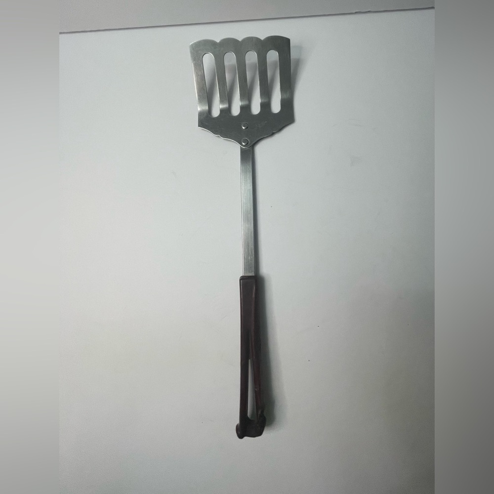 Vintage Stanhome Stainless Steel Slotted Spatula